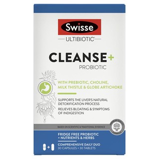 Swisse สูตร Ultibiotic Cleanse + Probiotic