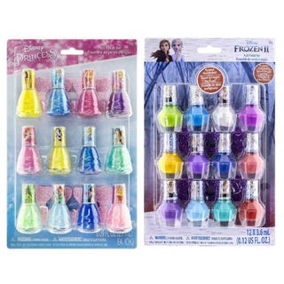 ยาทาเล็บเด็ก ลอกได้ Disney Peel-Off Nail Polish Gift Set - 12 สี จากอเมริกา