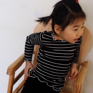 เสื้อแขนยาวผ้านิ่มสาวน้อย