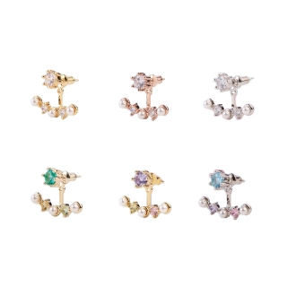 Julys - snowflake earrings