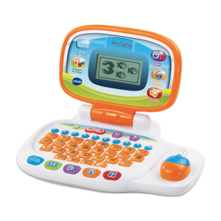 VTech วีเทค 30 in 1 คอมพิวเตอร์สำหรับเด็ก แล็ปท็อปภาษาอังกฤษ ของเล่นเด็ก สอนคณิต เกมส์ ตัวอักษร 3 4 5 6 ปี My Laptop