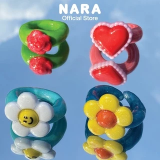 [ซื้อ1แถม1] NARA Polymer Clay ดินโพลีเมอร์ ชุดเซตกล่อง ขนาด 300 กรัม (12 สี) สีละ 25 กรัม