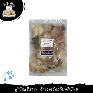 1KG/PACK เนื้อปลาเก๋าแดงแล่ติดหนังหั่นชิ้น GROUPER PORTION