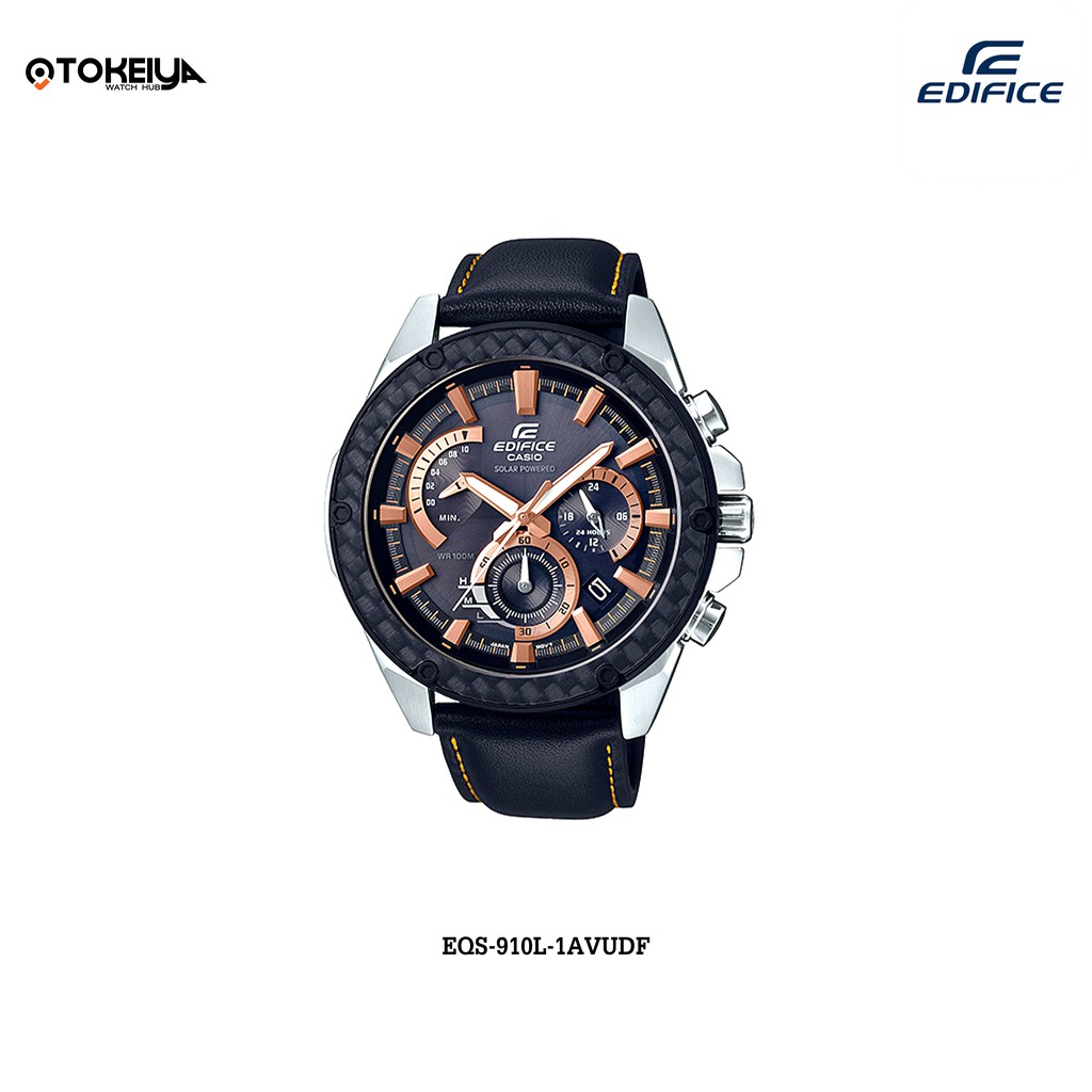 CASIO EDIFICE นาฬิกาข้อมือผู้ชาย รุ่น EQS-910L-1AVUDF สินค้าใหม่ มีรับประกันศูนย์ CMG