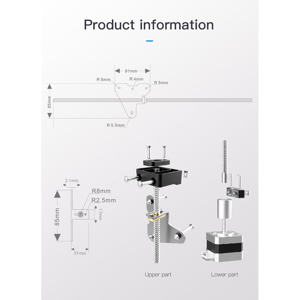 dual screw upgrade kit