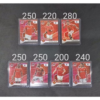 ขาย การ์ด Panini Mosaic EPL Premier League Manchester United Man U แมนยู เลือกตัวได้ ใบสี Red Mosaic การ์ดฟุตบอล