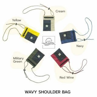 กระเป๋า WAVY sacoche bag (พร้อมส่ง)