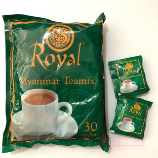 ชาพม่า Royal Myanmar Teamix ชานม 3 in 1 (30 ซอง)