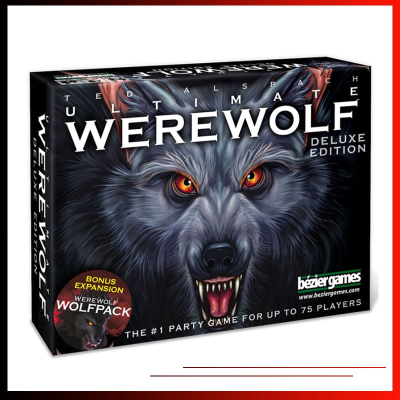 บอร์ดเกม ภาษาอังกฤษ Werewolf Deluxe Edition  Hunting Party หรือ Wolfpack