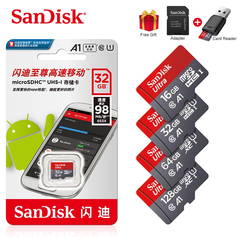 Memory Card 256GB 200GB 128GB 64GB Micro sd card Class10 32GB 16GB card Memory SD Card