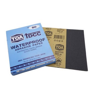 กระดาษทรายขัดน้ำ TOA TDCC เบอร์ 80-2000
