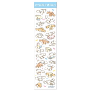 สติ๊กเกอร์ Cinnamoroll sticker sanrio Size: 45x175mm Made in Japan