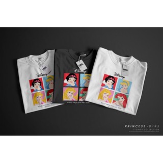 🌈Styleเสื้อยืดOversize รวมลาย เจ้าหญิง Disney🌟ผ้าคอตตอลนิ่ม อก42-44”