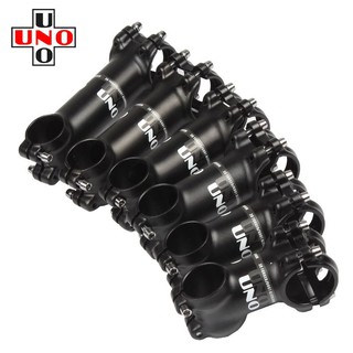 สเต็ม คอแฮนด์จักรยาน UNO อลูมีเนียม+-7 ขนาดจับแฮนด์ 31.8mm อุปกรณ์จักรยาน (บรรจุ 1 ชิ้น)