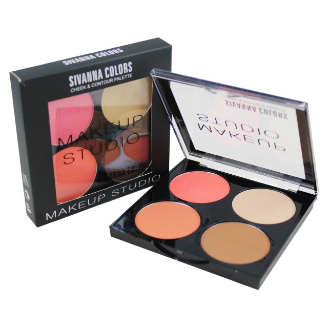 SIVANNA COLORS CHEEK & CONTOUR PALETTE HF356