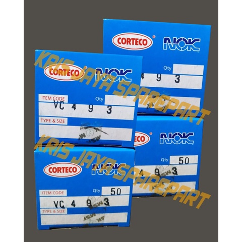 ซีลน้ํามันรถจักรยานยนต์ขนาด VC 4 9 3, VC 5.5 9 3, TC 25 37 6, TC 6.5 14.5 7, TC 30 42 8, Vc 5 9 3 ยี