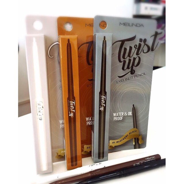 Meilinda เมลินดา อายไลเนอร์ Mei Linda Twist Up Eyeliner Pencil