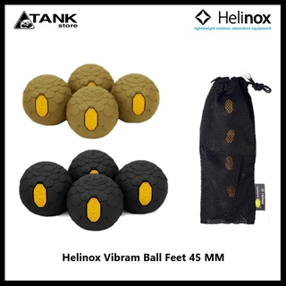 Helinox Vibram Ball Feet 45 MM ปกป้องขาเก้าอี้สนามของคุณด้วย Vibram Ball Feet จาก Helinox ไม่ลื่นในพื้นผิวต่างๆ