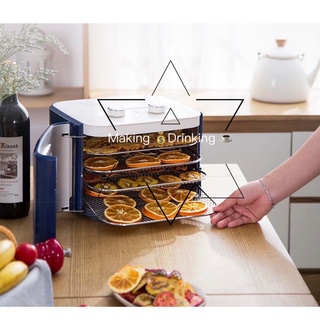 Morphy Richards ผลไม้อาหารเครื่องเป่าเครื่องเป่าอากาศสัตว์เลี้ยงขนม Dehydrator ผักผลไม้แห้งเครื่อง