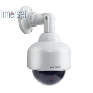 [Innerset] กล้องวงจรปิด Cctv หลอกตาปลอม ใช้แบตเตอรี่ หมุนได้ 360 องศา มีไฟกระพริบ Led