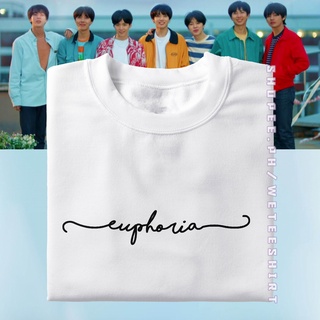 KPOP Bangtan Euphoria เสื้อยืดมินิมอล / เสื้อเชิ้ตมินิมัลลิสต์ Euphoria / กองทัพบกสินค้า Zih