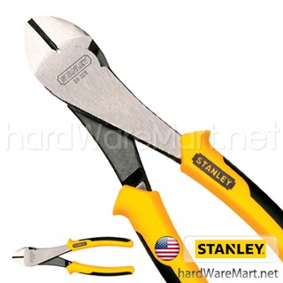 คีมปากเฉียง 7" STANLEY diagonal cutting pliers DYNAGRIP 84-028