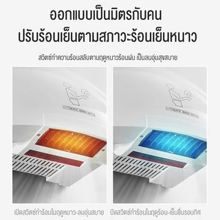 PIKA เครื่องเป่ามือ พลังงานสูง 2000W แห้งภายใน 7 วินาที การเหนี่ยวนำอินฟราเรดอัจฉริยะ สามารถสลับด้วยอากาศร้อนและเย็น