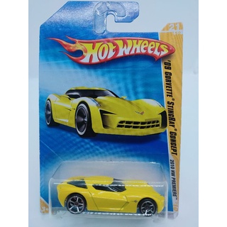 Chevrolet CORVETTE STINGRAY 2009 รถเหล็ก Hot wheels แท้