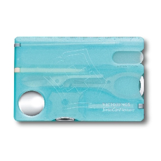 Victorinox SAK-SC, 0.7240.T21 Nailcare, Ice-Blue Translucent อุปกรณ์ทำเล็บ