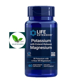 Life Extension Potassium with extend-Release magnesium / 60 Vegetarian Capsules