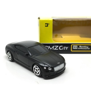 RMZ City Bentley Continental GT - Matte Black Color /scale 1/64 (3 inches) in Box