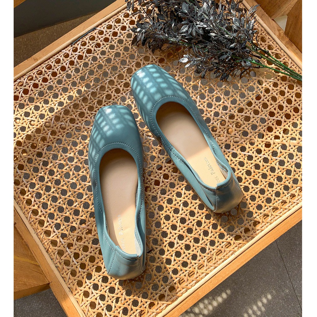 Sweet Palettes รองเท้าหนังแกะ Belle Mozart Blue