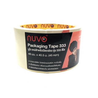 เทปใส OPP [NUVO] 48mmx45y ใส ขนาด 2 นิ้ว ยาว 45 หลา