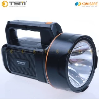 ไฟฉายขนาดใหญ่ LED 10W ชาร์จไฟบ้านได้ ไฟหน้า+ไฟข้าง ไฟฉาย ไฟฉายเดินป่า รุ่น KM-2672 ไฟฉายแรงสูง