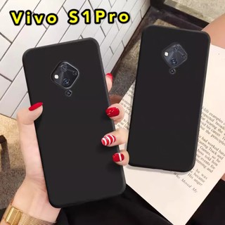 [ส่งจากไทย] Case Vivo S1Pro เคสโทรศัพท์วีโว่ S1 Pro เคสนิ่ม TPU CASE เคสสีดํา เคสซิลิโคน สวยและบางมาก vivo s1 pro