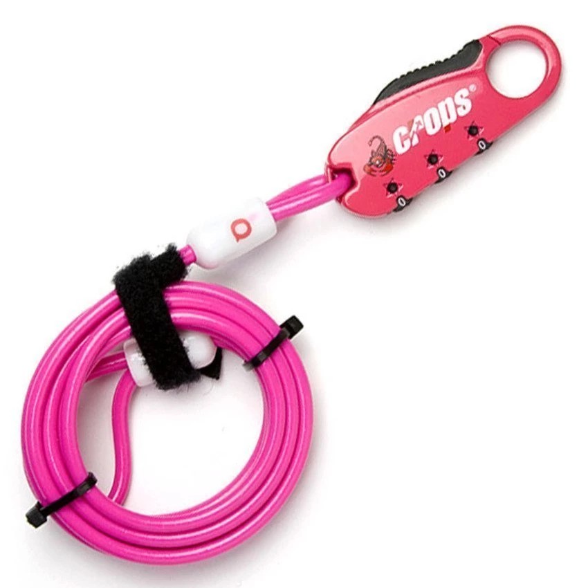 Crops กุญแจล็อค รุ่น Q4 (ชมพู)