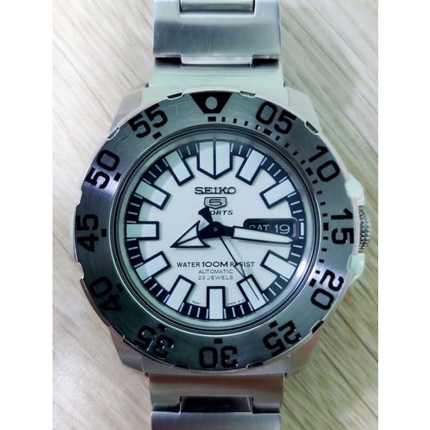 Seiko mini monster gen1 white dial