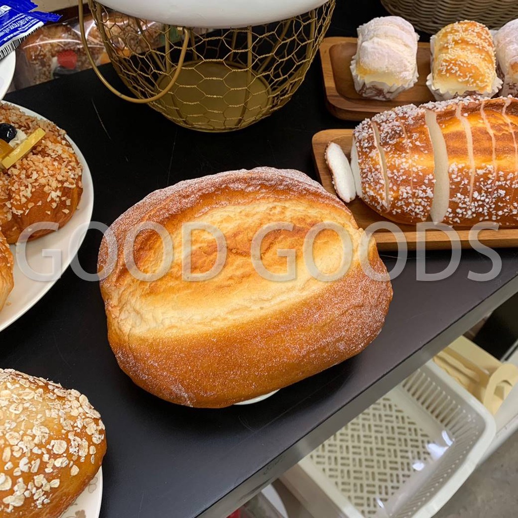 ขนมปังปลอม Sourdough 🍞 ขนมปังตกแต่ง เหมือนจริงมีกลิ่นหอม โมเดลขนมปัง โมเดลขนม ขนมตัวอย่าง ขนมปัง