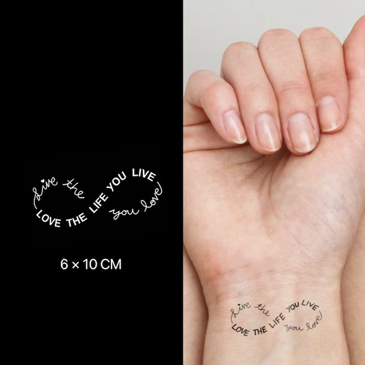 Mars Tattoo NEW Technology Magic - ติดทนนาน 2 สัปดาห์ รอยสักกึ่งถาวร ชั่วคราว สติ๊กเกอร์ผีเสื้อ MNF001