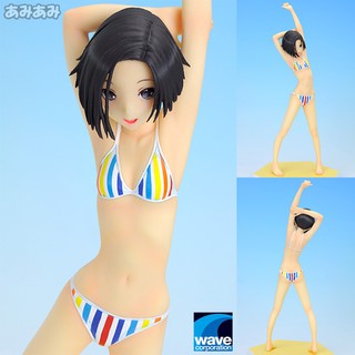 Figure งานแท้ Original ฟิกเกอร์ Wave Love Plus Every เลิฟพลัส เอฟเวอรี่ Rinko Kobayakawa ริงโกะ โคบายาคาวะ Beach Queens