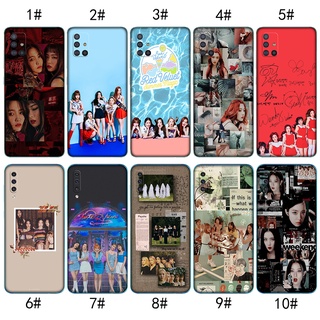 เคสโทรศัพท์มือถือ แบบใส ลาย 44D Kokp Red Velvet สําหรับ Samsung A01 EU A10 A20 A30 A50 A70