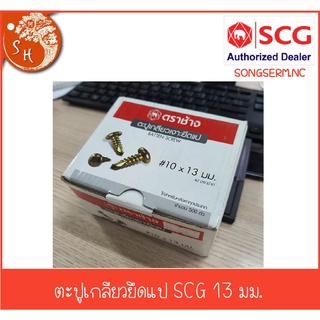 [Pre-Order] ตะปูเกลียวยึดแป ยึดกระเบื้องหลังคา ปลายแหลม ปลายสว่าน SCG