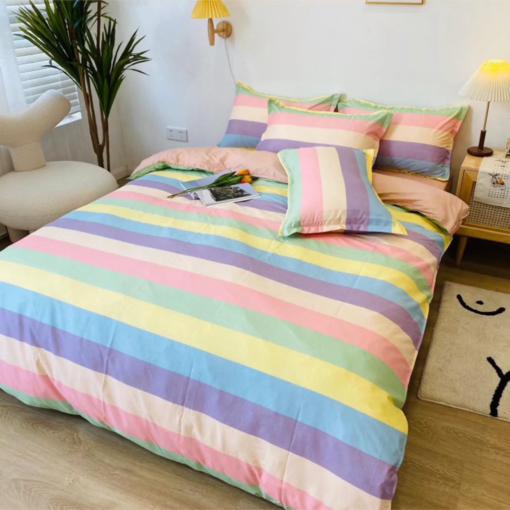 ปลอกผ้านวมด้านในพิเศษ 1m6x2m, 1m8x2m, 2mx2m2 มีซิป[สี]