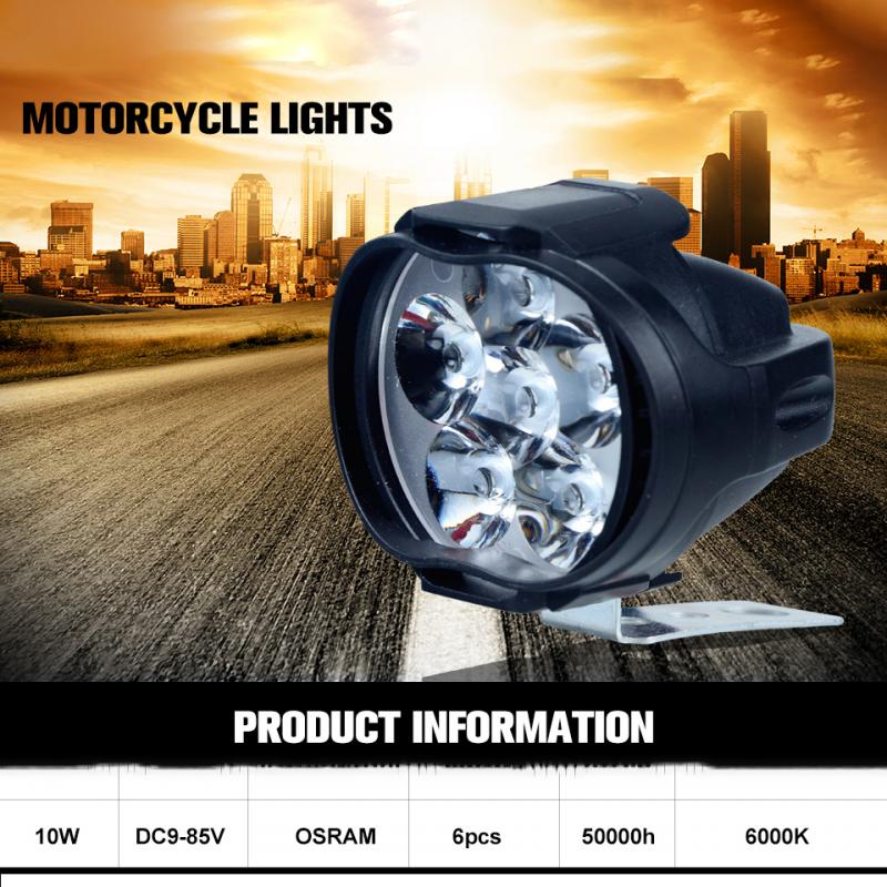 จักรยาน2cs Bicycle Lantern LED Auxiliary Headlight Motorcycle Sotlight