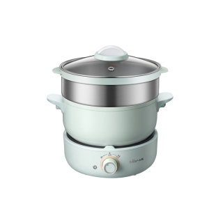 โปรโมชั่น : BEAR หม้อไฟฟ้า พร้อมกระทะและหม้อนึ่ง 700W 2.5 ลิตร อเนกประสงค์ ความจุขนาดใหญ่ สำหรับนักเรียนและครอบครัว DHG-B25B2