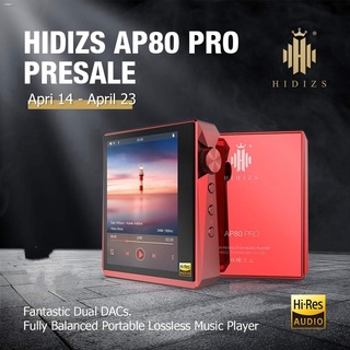 เครื่องเล่นเพลงบลูทูธ hidizs ap 80 pro mp 3 กับหน้าจอสัมผัส hifi flac usb dec dsd 64/128