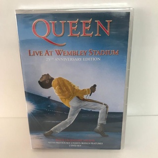 #in แผ่น DVD Queen Queen Wembley concert Live at Wembley 2 พร้อมส่ง Q