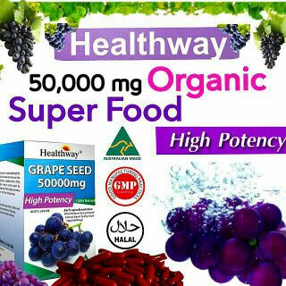 Healthway Grape seed 50000mg