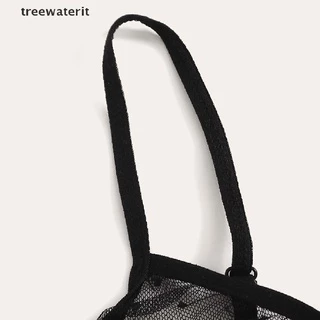 Treewaterit ชุดชั้นในสตรี โป๊เลอร์ ลูกไม้ เซ็กซี่ ชุดชั้นในใส + ชุดชั้นในทอง