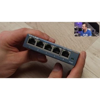 SWITCH HUB (สวิตซ์ฮับ) TP-LINK (TL-SG105 / TL-SG108) 5 PORTS GIGABIT PORT IN METAL CASING 10/100/1000Mbps